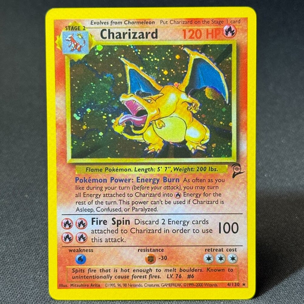 Charizard Base Set 2 "Reprinted" - Picture 2 of 3